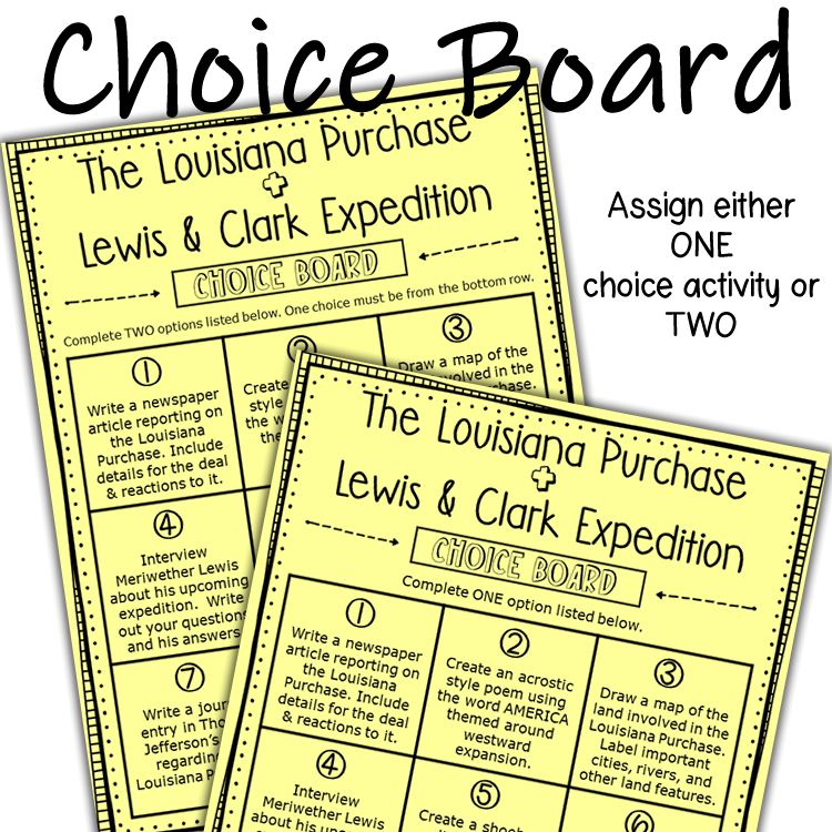 Louisiana Purchase + Lewis & Clark Expedition