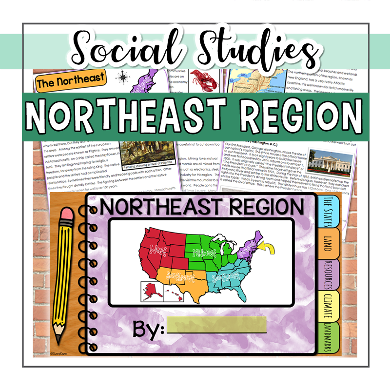 US Regions: Northeast Region (Print and Digital)