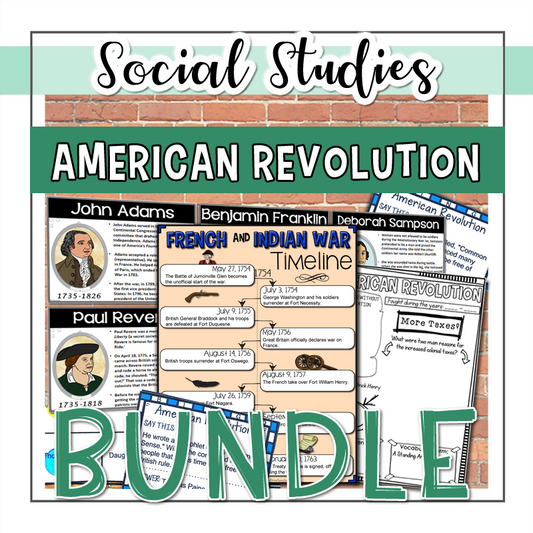 American Revolution BUNDLE