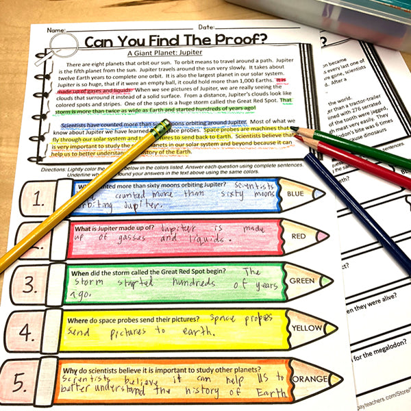 Text Evidence Non-Fiction SEPTEMBER