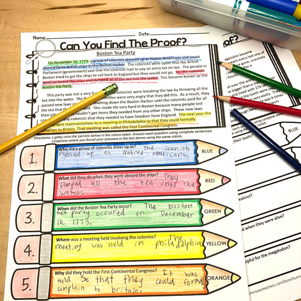 Text Evidence Non-Fiction DECEMBER