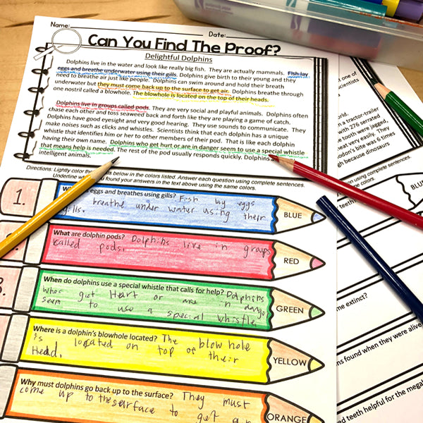 Text Evidence Non-Fiction MAY