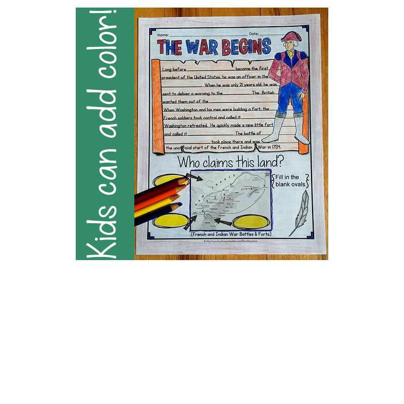 French and Indian War Presentation & Doodle Notes
