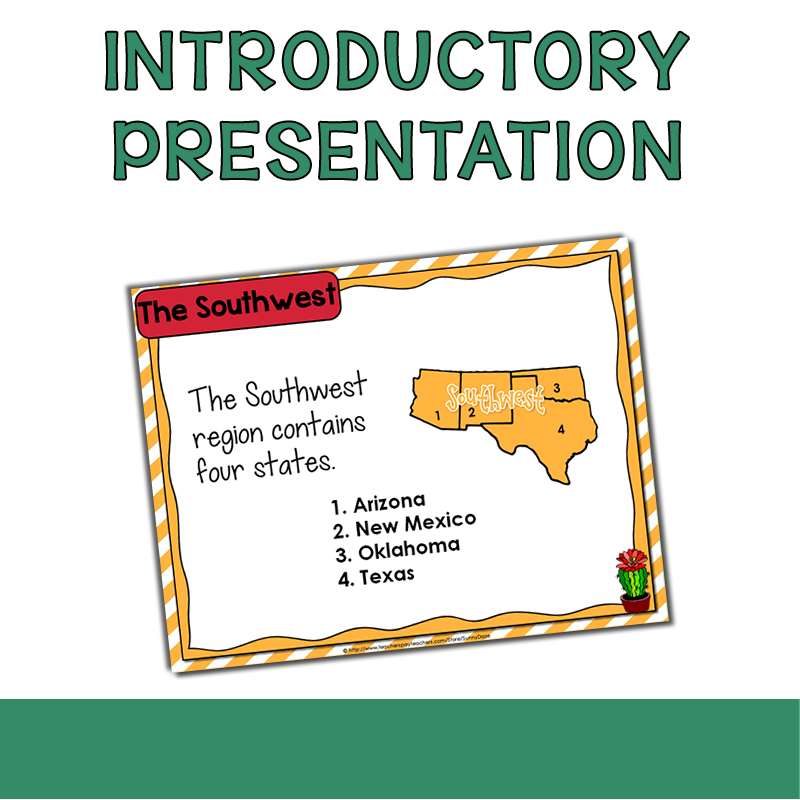 US Regions: Southwest Region (Print and Digital)