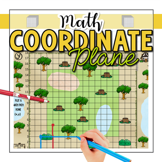 Coordinate Plane Math Center Activity