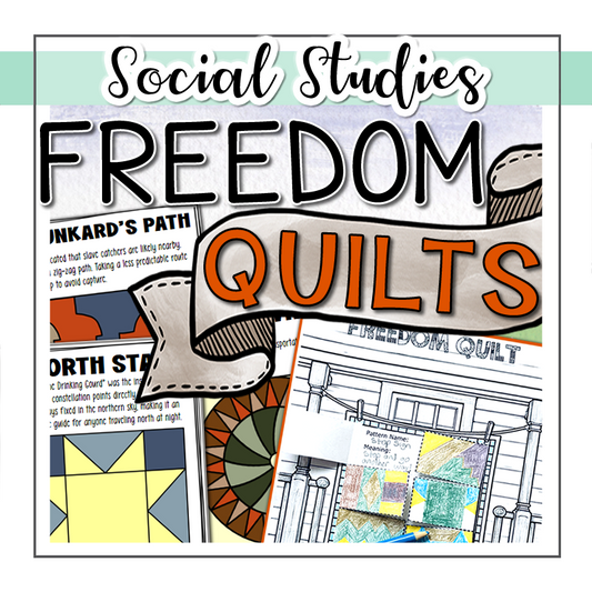 Freedom Quilts - Underground Railroad - Black History Month - US History