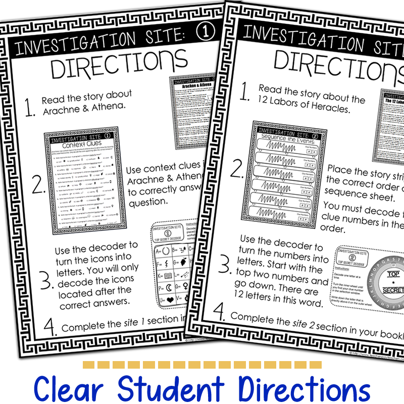 Greek Mythology Escape Room