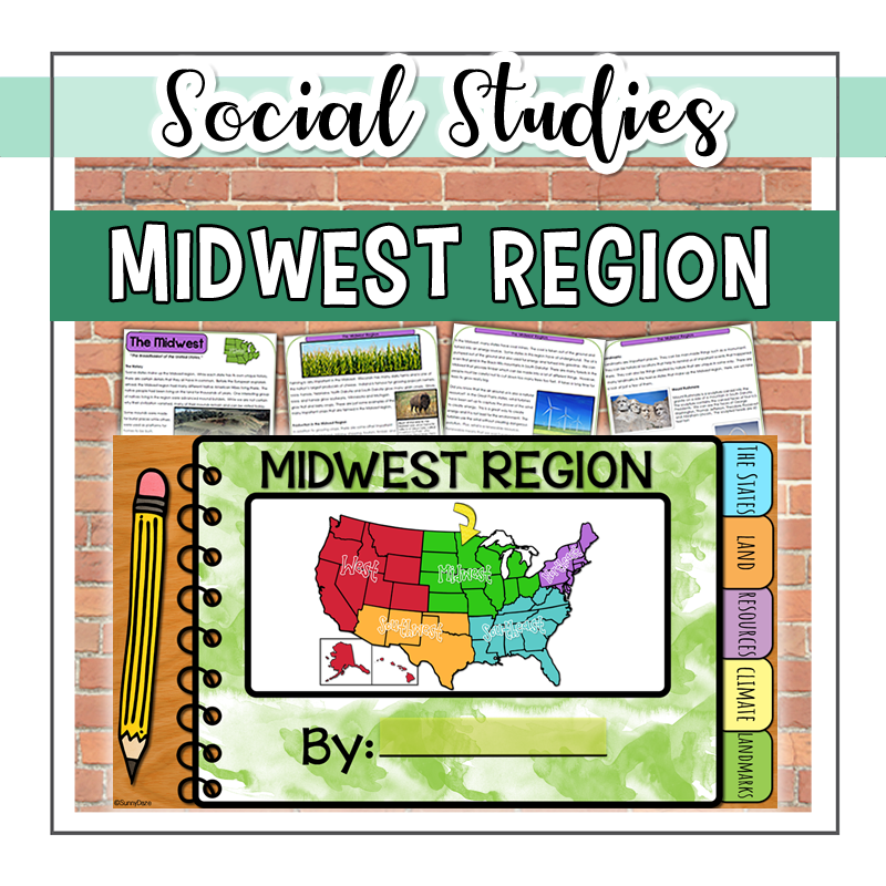 US Regions: Midwest Region (Print and Digital)