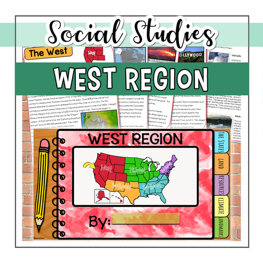 US Regions: West Region (Print and Digital)