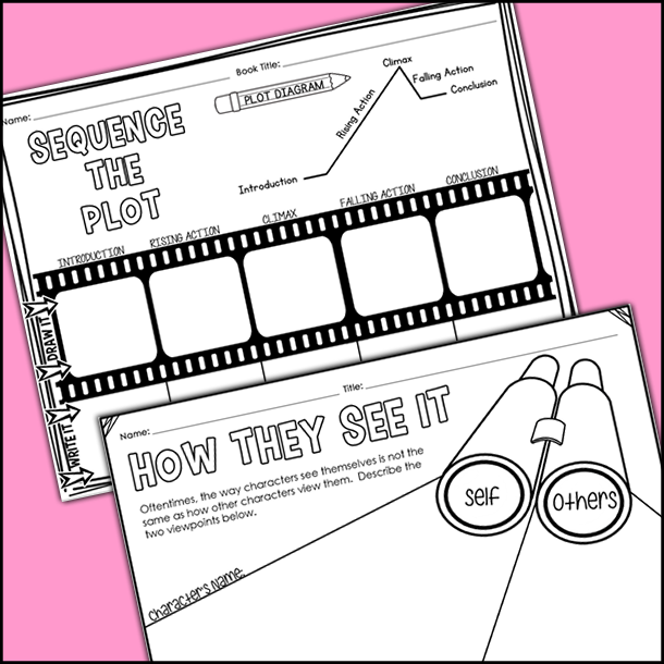 Fiction Graphic Organizers