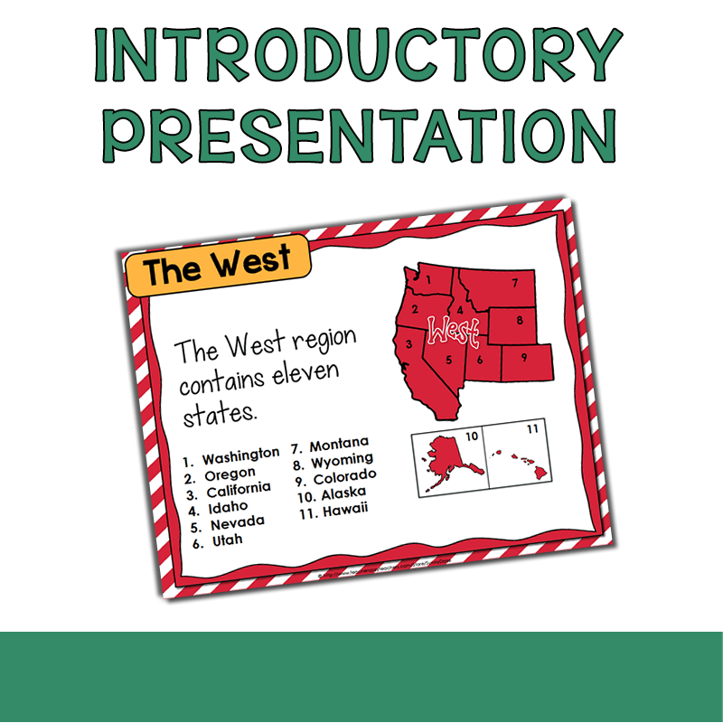 US Regions: West Region (Print and Digital)